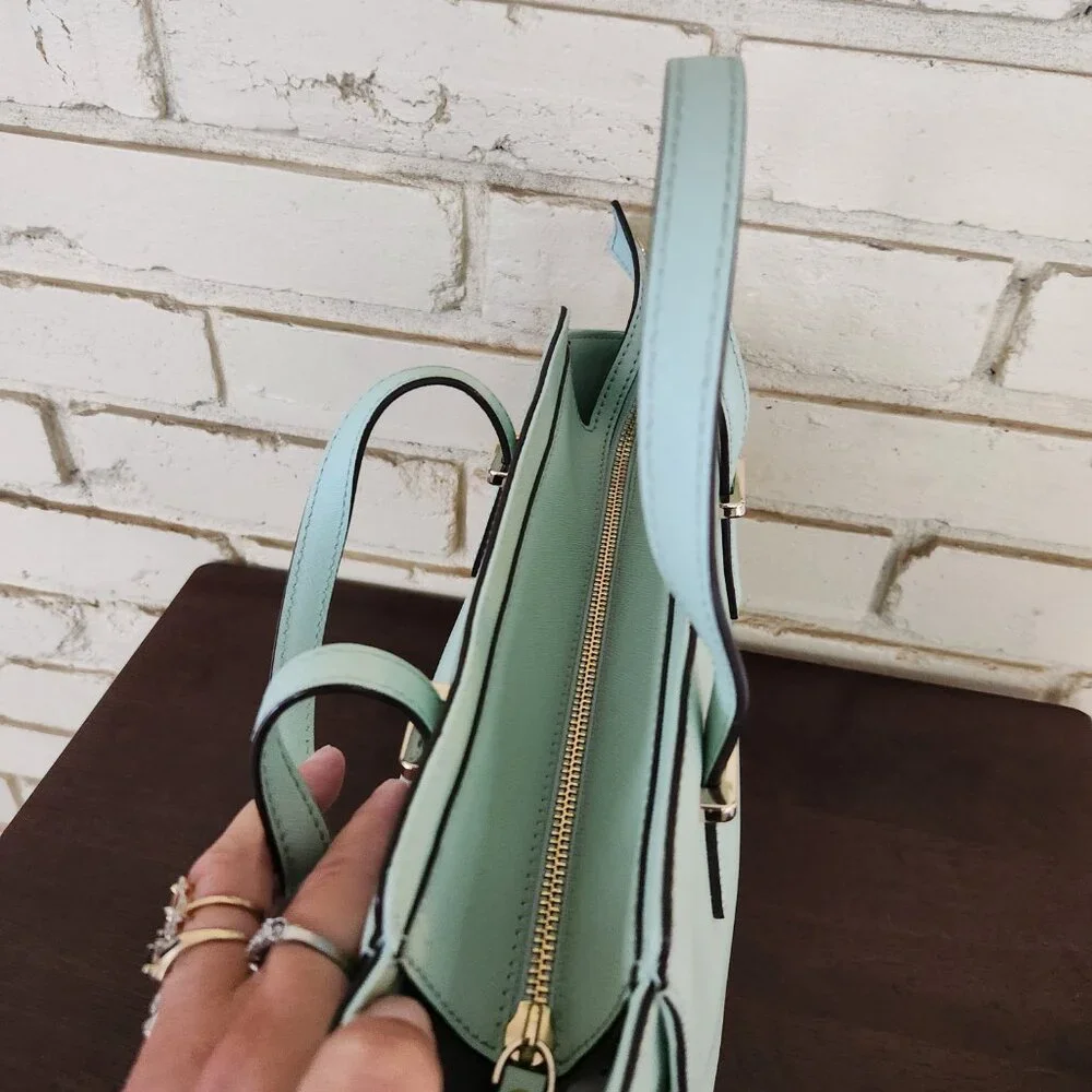 Like New Kate Spade Cedar Street Mint Green Shoulder Bag Purse